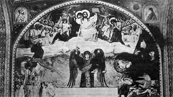 Страшный Суд. Роспись в соборе св. кн. Владимира в Киеве. Худ. В. М. Васнецов.