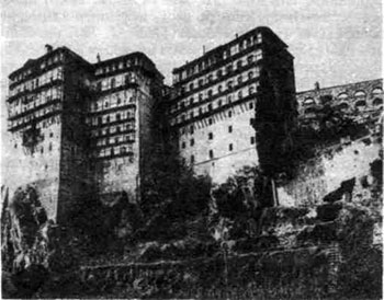 Святая Гора Афон. Монастырь Симонопетра.