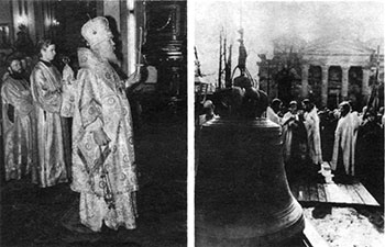 Светлое Христово Воскресение. Митрополит Иоанн свершает праздничное Пасхальное богослужение 