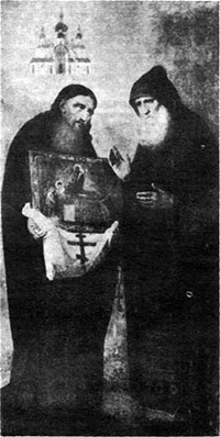 Преподобные Антоний и Феодосий Печерские.