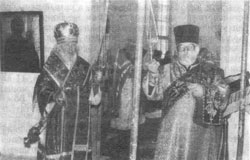 Митрополит С.-Петербургский и Ладожский Иоанн свершает Божественную литургию в Свято-Ильинском храме на Пороховых.
