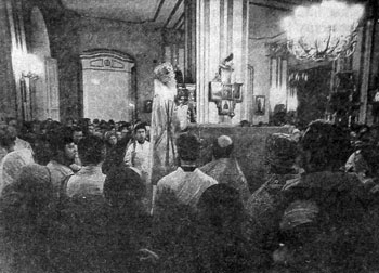Крещение Господне. Высокопреосвященнейший Митрополит Иоанн совершает великое освящение воды в Николо-Богоявленском кафедральном соборе.