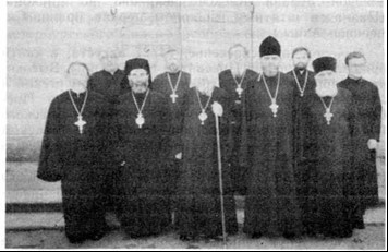 Митрополит С.-Петербургский и Ладожский Иоанн, Митрополит Лиддский Тимофей и духовенство С.-Петербургской епархии