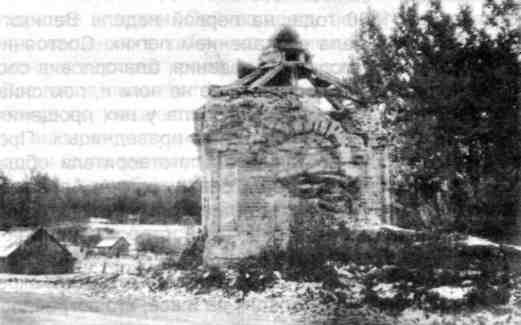 Часовня в ограде Творожковского монастыря